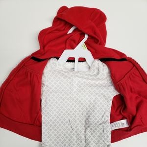 Carters Red Vest with Onies, 3 month